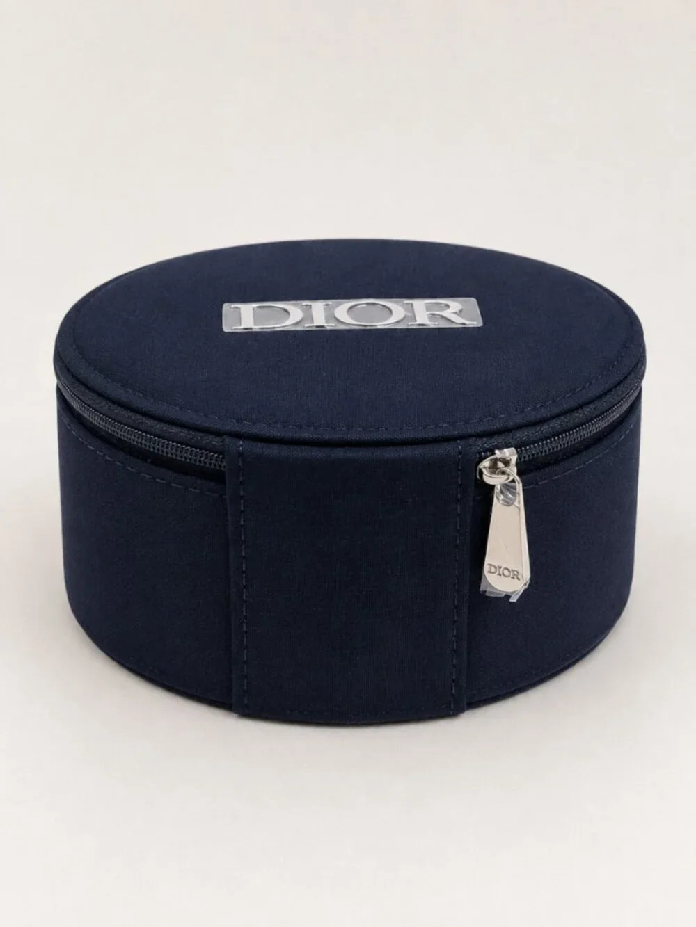 Christian Dior Beauty Round Mirrored Vanity Case NIB